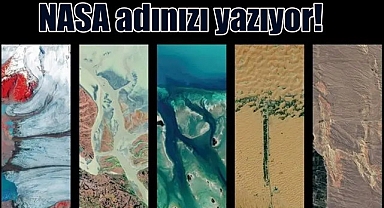 NASA, uydu görüntüleriyle adınızı yazıyor