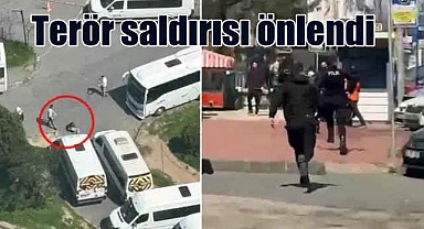 Teröristlerin saldırısı son anda önlendi