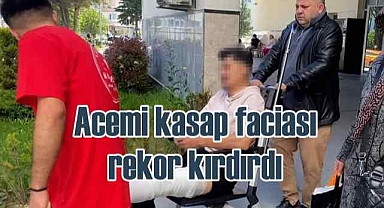 Acemi kasap faciası rekor kırdı | 13 bin 513 kişi hastanelik oldu