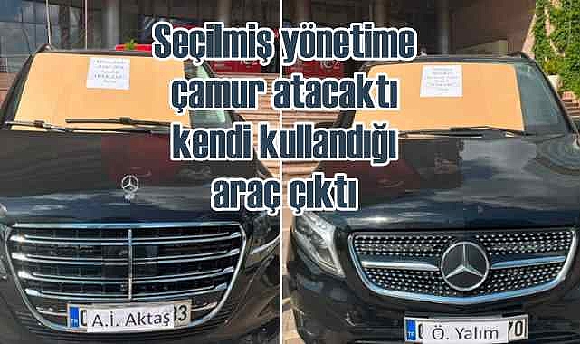 Kayyum Kemal, kendi kullandığı aracı 'Haram' diye sergiledi