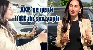 AKP'ye geçmişti | 35 lüks TOGG ile gösteri yaptı