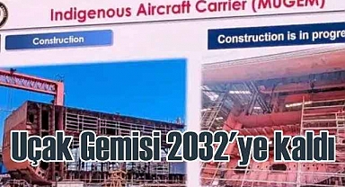 Yerli uçak gemisi donanmaya 2023 yılında teslim edilecek