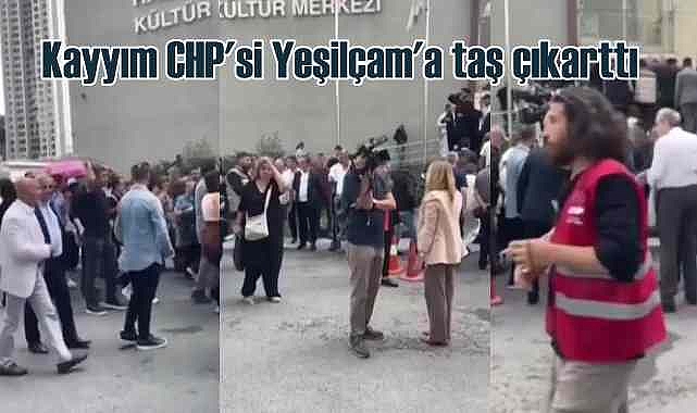 CHP'nin Cast figüranları Yeşilçam'a taş çıkarttı