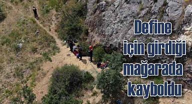 Defineci girdiği mağarada kayboldu, 5 kişi gözaltında