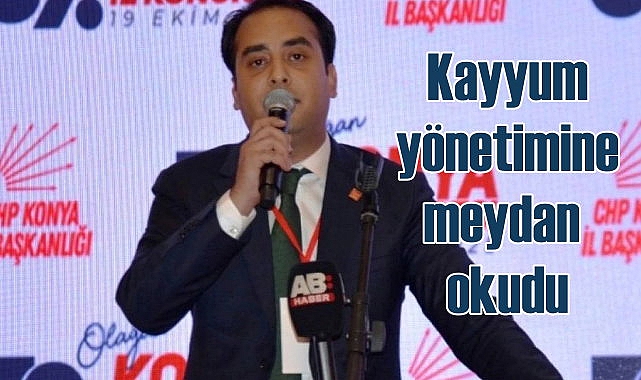 Görevden alınan CHP Konya il başkanı meydan okudu | Gelin de alın