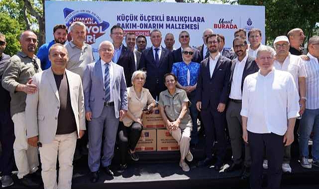 İBB'den küçük ölçekli balıkçılara malzeme desteği!