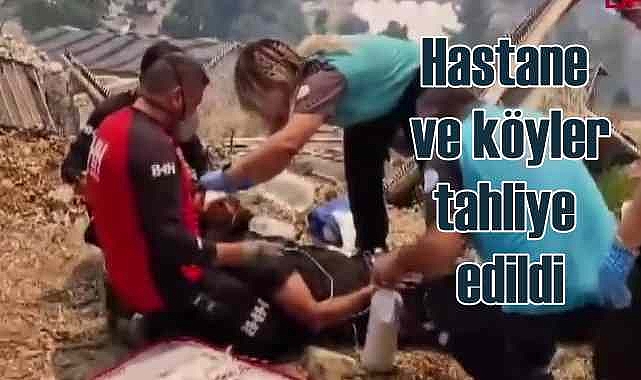 Muğla - Fethiye arasında orman yangını büyüyor!