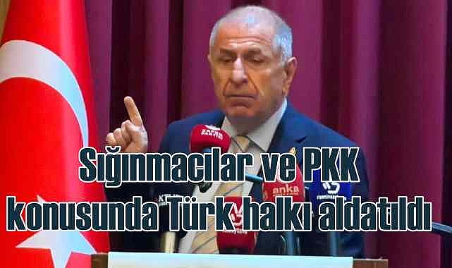 Özdağ | Sığınmacılar ve PKK konusunda Türk milleti aldatıldı