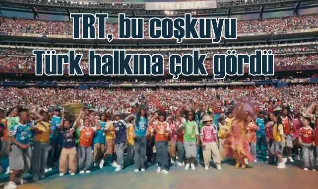 TRT, Dünya Kupası eğlencesini Türk halkına çok gördü