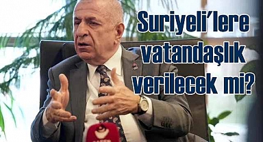 Ümit Özdağ'dan seçim öncesi Suriyeli uyarısı
