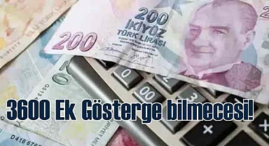 3600 ek gösterge ne zaman çıkacak?