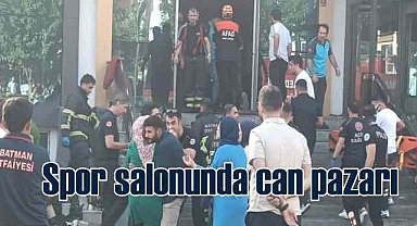Batman'da spor salonunda yangın çıktı, 2 kişi hayatını kaybetti