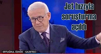 Ertuğrul Özkök'e jet hızıyla Franco soruşturması