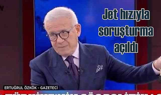 Ertuğrul Özkök'e jet hızıyla Franco soruşturması