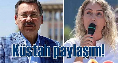 Gökçek'in Dilek İmamoğlu'nu hedef alan paylaşımına tepki yağdı