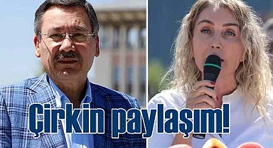 Gökçek'in Dilek İmamoğlu'nu hedef alan paylaşımına tepki yağdı