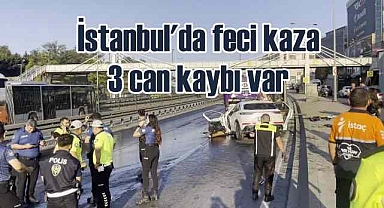 Otomobil İETT otobüsüne çarptı, üç can kaybı var
