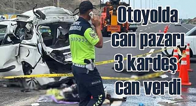 Otoyolda kaza | 3 kardeş öldü, anne ve baba ağır yaralı!