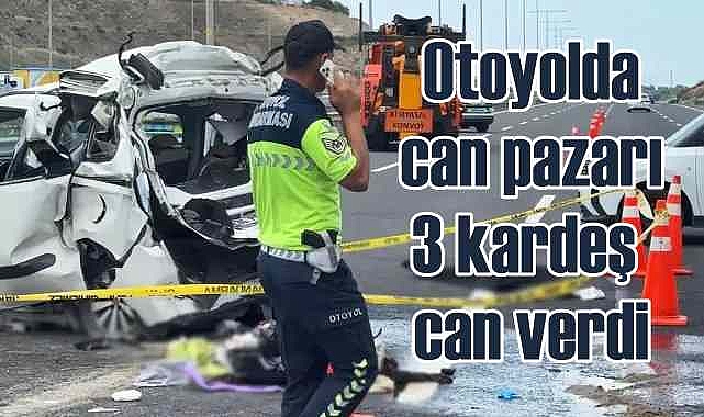 Otoyolda kaza | 3 kardeş öldü, anne ve baba ağır yaralı!