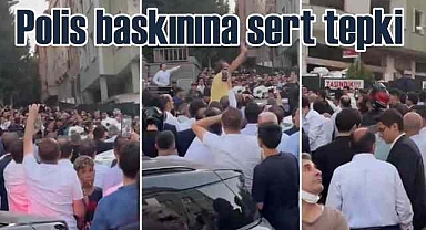 Süleymancılar'ın merkezine operasyona vatandaş tepki gösterdi