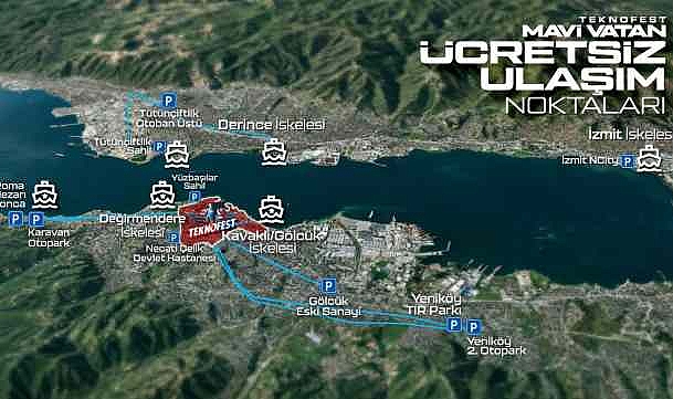 TEKNOFEST Mavi Vatan’a Ulaşım İçin Tüm Alternatifler Hazırlandı