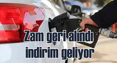 Zam geri alındı, vergi düzenlemesi ile indirim bekleniyor