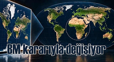 Afrika BM kararıyla haritalarda daha büyük gösterilecek
