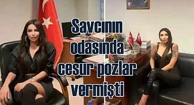 Savcılık'da idialı pozlar veren kadın avukata tutuklama