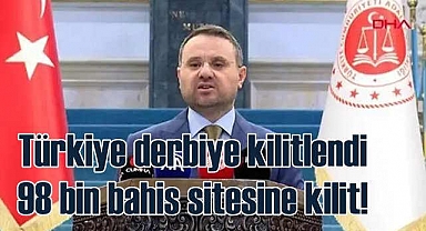 Türkiye derbiye kilitlendi, 98 bin bahis sitesine engel getirildi