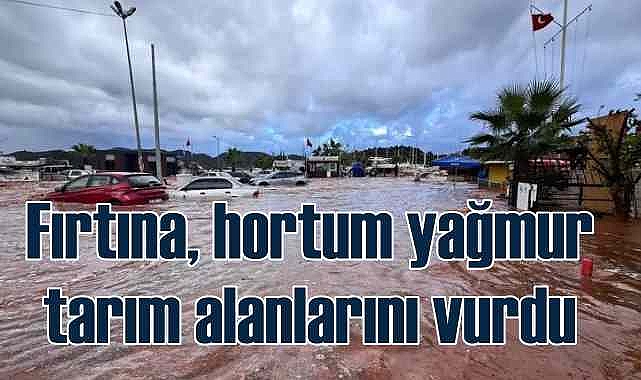 Antalya ve çevresini yağmur, fırtına ve hortum vurdu