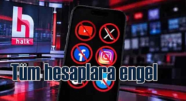 Halk TV’nin tüm sosyal medya hesaplarına erişim engeli