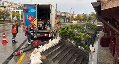 İstanbul'da sağanak yağış ve fırtınaya hazırlık