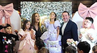 Nihat Kahveci'den kızı Lina için renkli doğum günü partisi