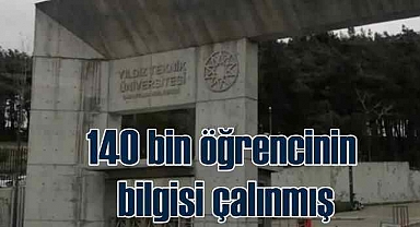 YTÜ'de 140 bin öğrencinin kimlik bilgisi çalınmış