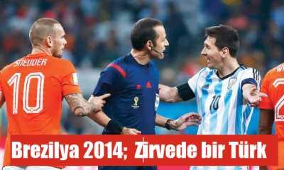 Cüneyt Çakır, Dünya Kupası'nda zirveye oturdu