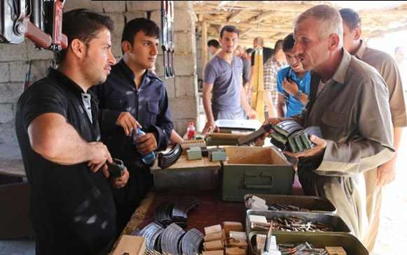 Erbil Silah pazarında satışlar patladı