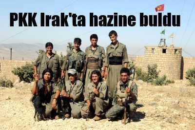 PKK ırak'ta hazine buldu...