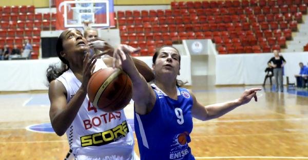 Adana Botaş - Enısey Kadınlar Euro Cup Basketbol Maçı Fotoğrafları