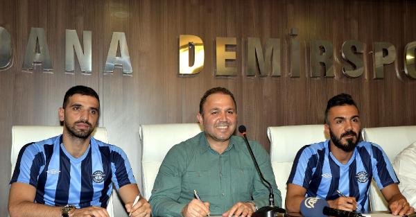 Adana Demirspor Emrullah ve Uğur'la 1'er yıllık sözleşme imzaladı