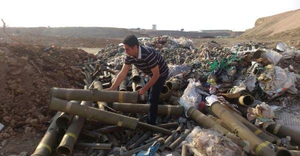 Adana'da çok sayıda tanksavar füzesi kartuşu bulundu