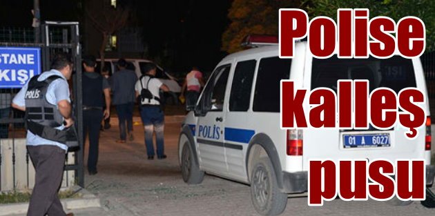 Adana'da polise suikast: Motorsikletli katiller vurdu kaçtı