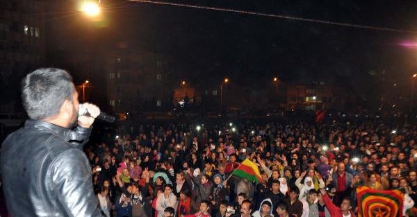 Adıyaman'da Kobani kutlaması