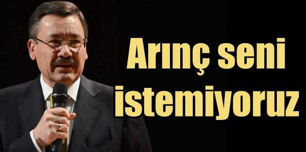 AK Partili'ler Arınç'a kazan kaldırdı: Arınç seni istemiyoruz