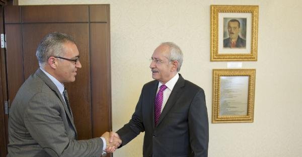 Alevi Kültür Dernekleri Başkanı Doğan Demir, Kılıçdaroğlu'nu ziyaret etti
