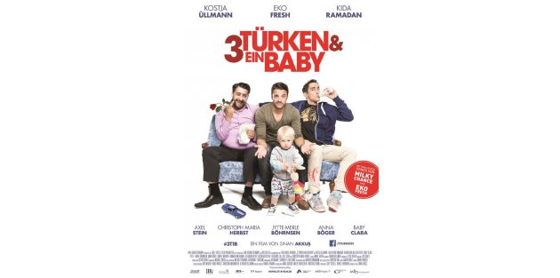 Almanya'da '3 Türk, Bir Bebek' filmi gösterime girdi