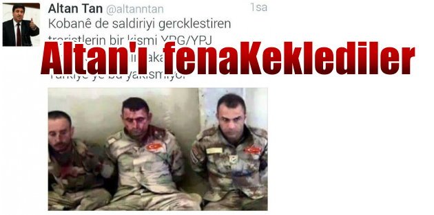 Altan Tan'ı fena keklediler:Fotomontajlı PKK propagandası