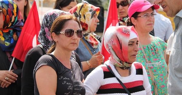 Amasya'da terör protestosu