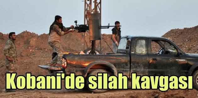 Amerikan silahları Kobani'yi karıştırdı