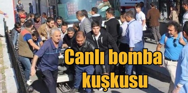 Ankara Garı'nda patlama: Canlı bomba var