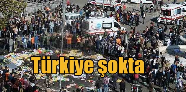 Ankara Garı'nda patlama; Dünya flaş haber olarak geçti
